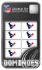 Houston Texans Dominoes - Masterpieces Puzzle Company