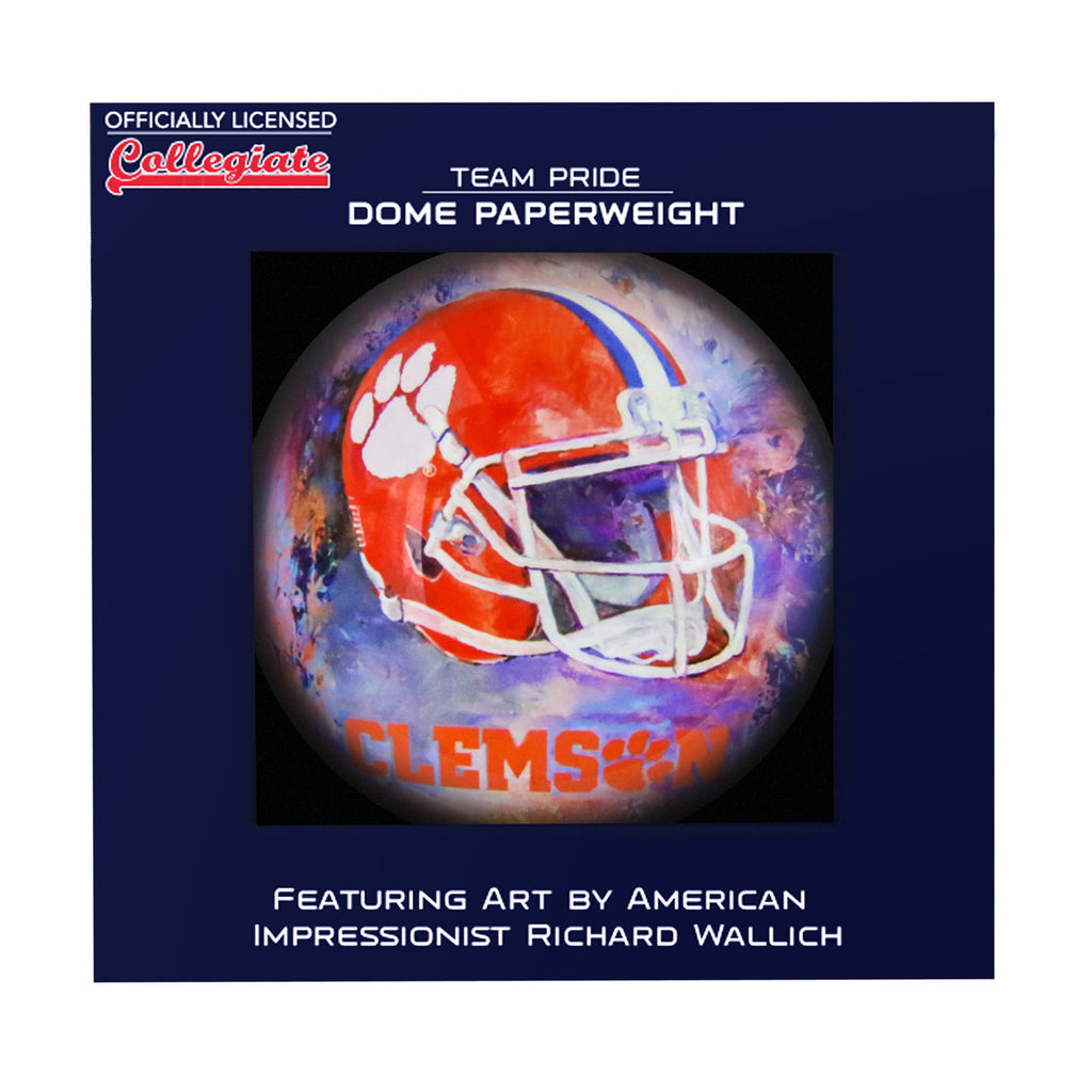 Clemson Tigers Paperweight Domed - Sporticulture