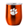 Clemson Tigers Travel Tumbler 16oz Stainless Steel Curved - Logo Brands