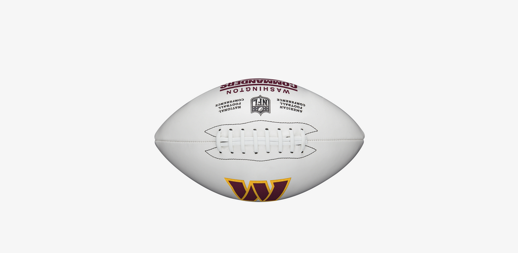 Washington Commanders Football Full Size Autographable - Wilson