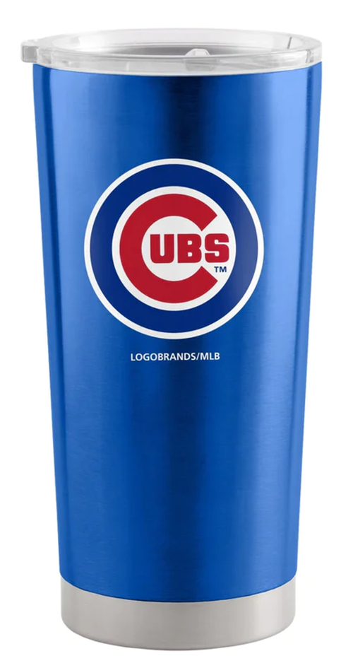 Chicago Cubs Travel Tumbler 20oz Stainless Steel - Logo Brands