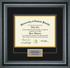 Single Diploma Frame with Engraving for 11x14'' Diploma