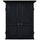 DARTBOARD CABINET SQUARE - BLACK