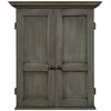 DARTBOARD CABINET SQUARE - SLATE