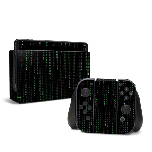 DecalGirl NSW-MATRIX Nintendo Switch Skin - Matrix Style Code