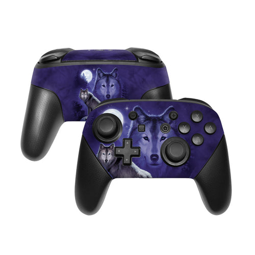 DecalGirl NSWP-WOLF Nintendo Switch Pro Controller Skin - Wolf