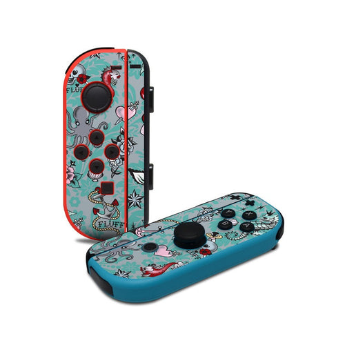 DecalGirl NJC-MOLMERM Nintendo Joy-Con Controller Skin - Molly Mermaid