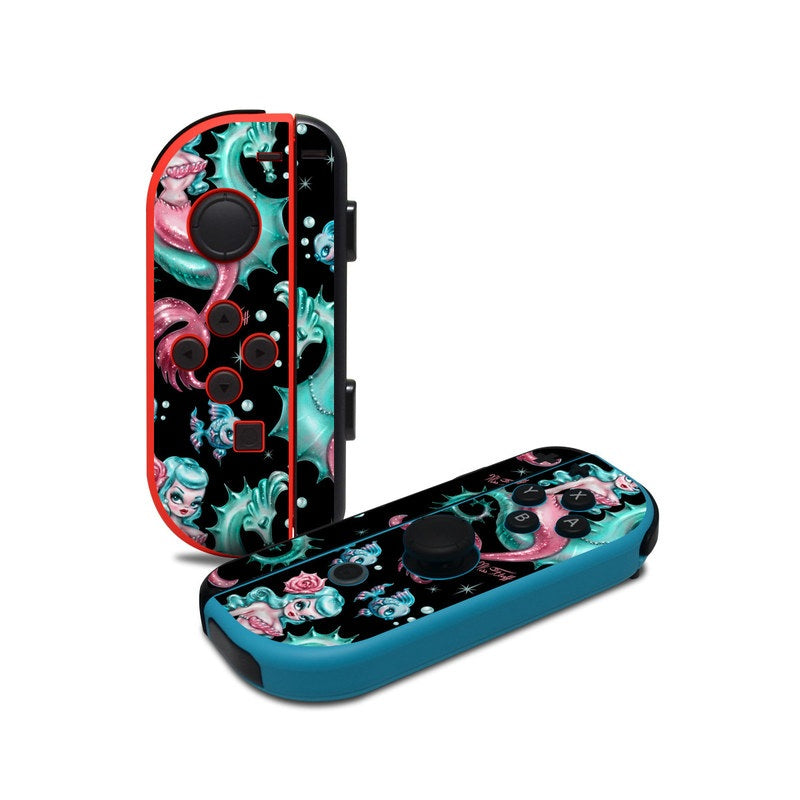 DecalGirl NJC-MMERMAIDS Nintendo Joy-Con Controller Skin - Mysterious Mermaids