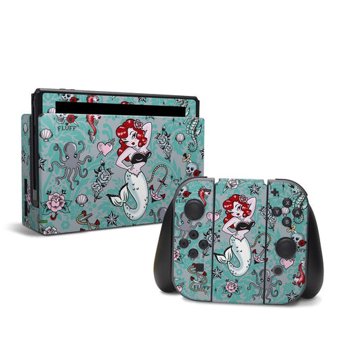 DecalGirl NSW-MOLMERM Nintendo Switch Skin - Molly Mermaid