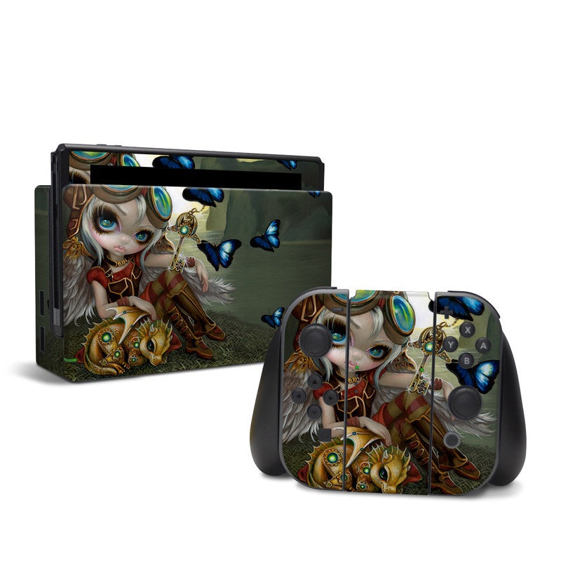 DecalGirl NSW-CLKWRKDRG Nintendo Switch Skin - Clockwork Dragonling