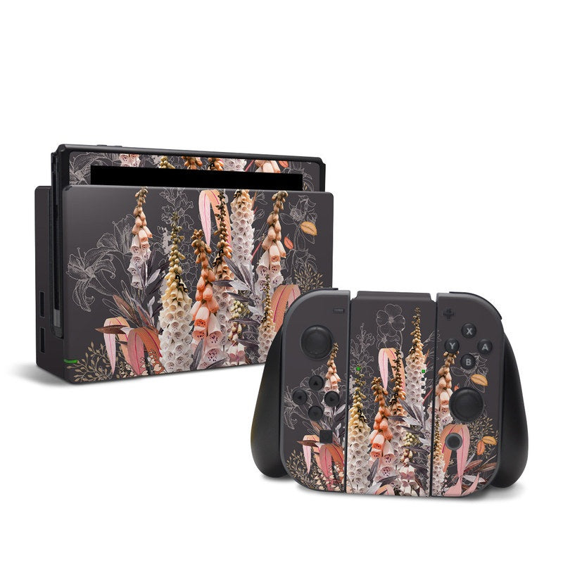 DecalGirl NSW-LUPINES Nintendo Switch Skin - Lupines Chocolate