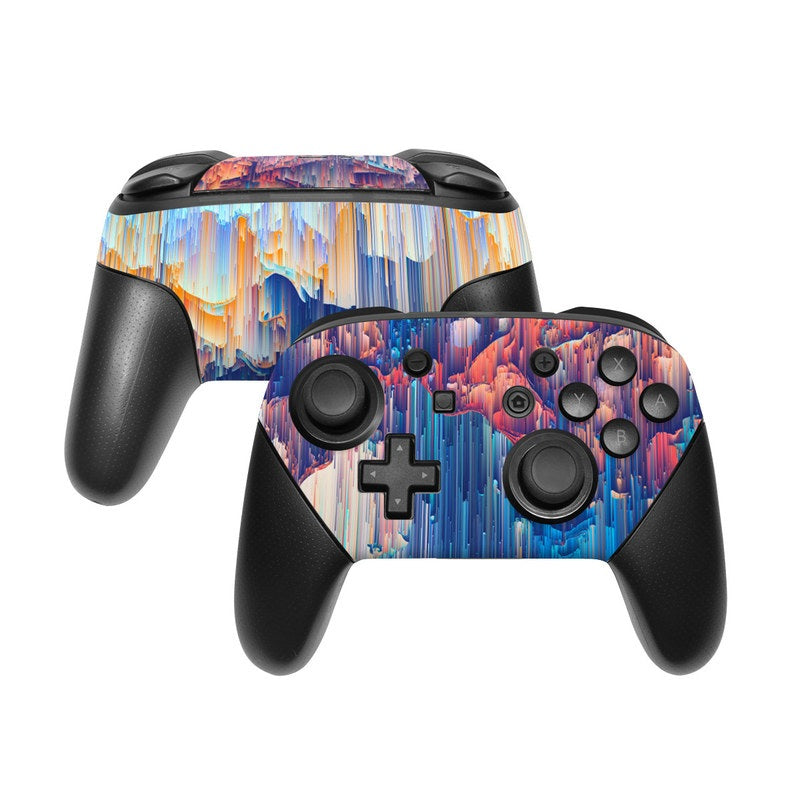 DecalGirl NSWP-CLOUDGLITCH Nintendo Switch Pro Controller Skin - Cloud Glitch
