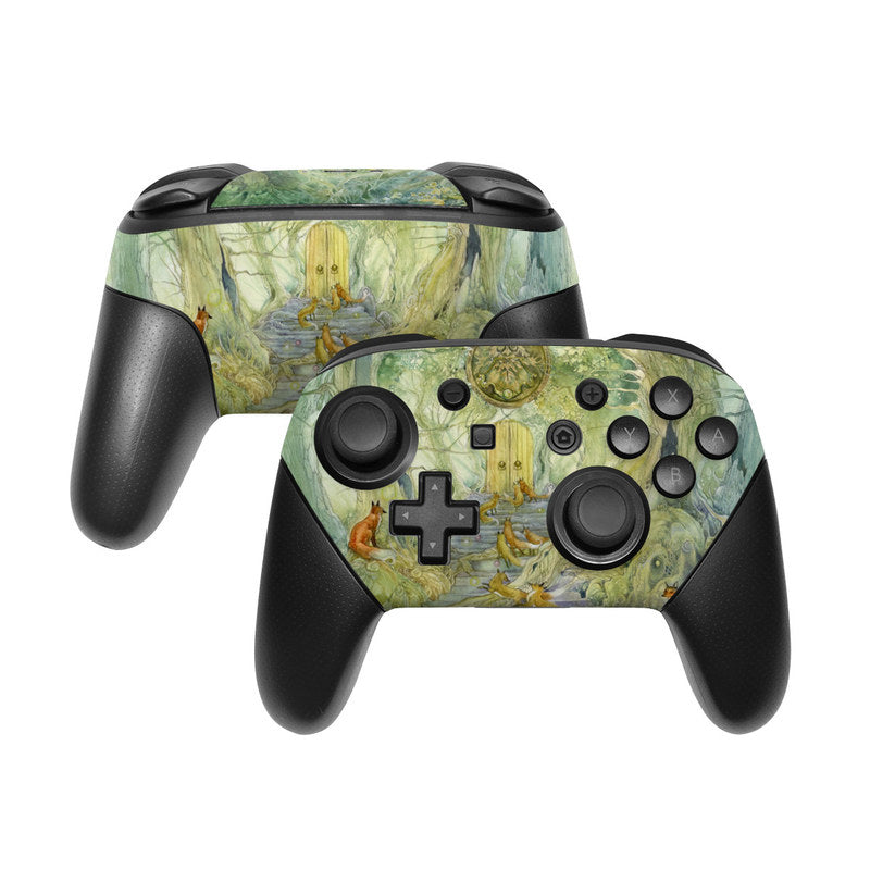 DecalGirl NSWP-GREENGATE Nintendo Switch Pro Controller Skin - Green Gate