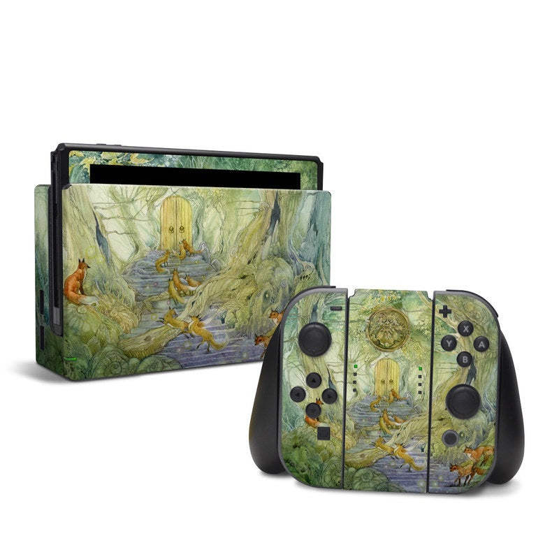 DecalGirl NSW-GREENGATE Nintendo Switch Skin - Green Gate
