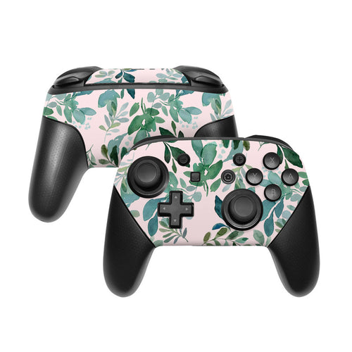 DecalGirl NSWP-SAGEGREEN Nintendo Switch Pro Controller Skin - Sage Greenery