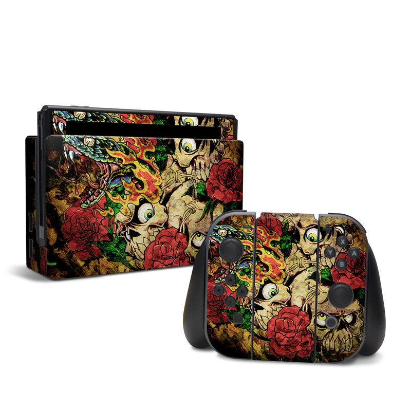 DecalGirl NSW-GOTHTAT Nintendo Switch Skin - Gothic Tattoo