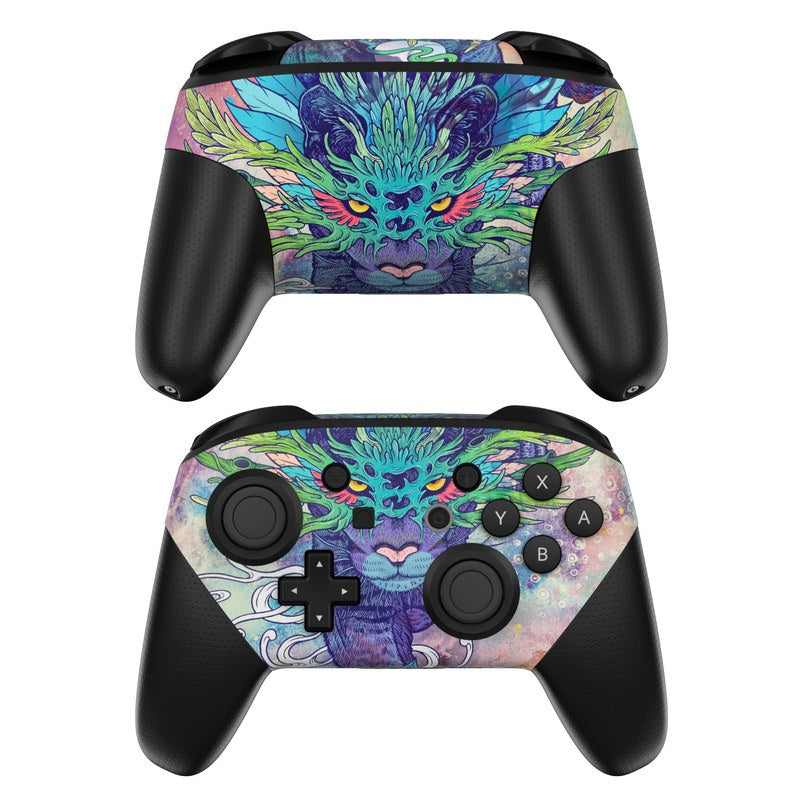 DecalGirl NSWP-SPECTRAL Nintendo Switch Pro Controller Skin - Spectral Cat