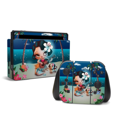 DecalGirl NSW-HULANIGHT Nintendo Switch Skin - Hula Night
