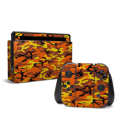 DecalGirl NSW-OCAMO Nintendo Switch Skin - Orange Camo