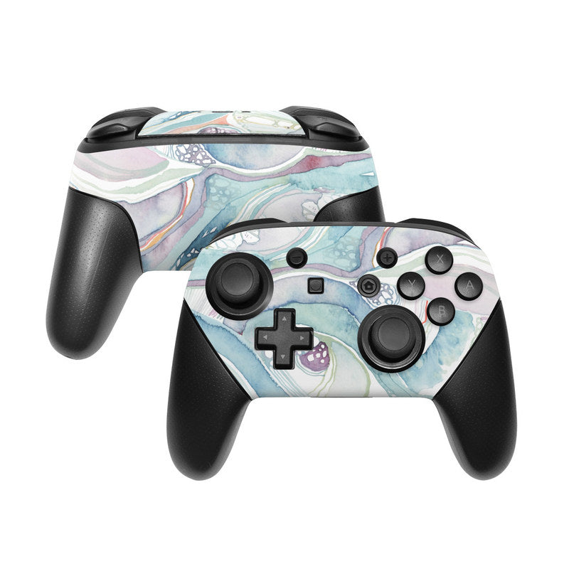 DecalGirl NSWP-ABORGANIC Nintendo Switch Pro Controller Skin - Abstract Organic