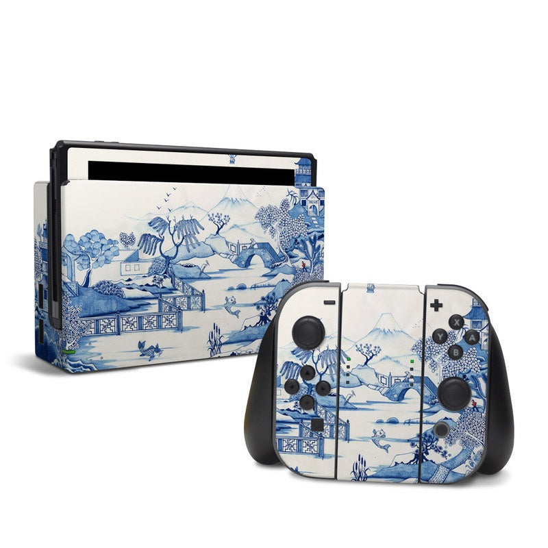 DecalGirl NSW-BLUEWILLOW Nintendo Switch Skin - Blue Willow