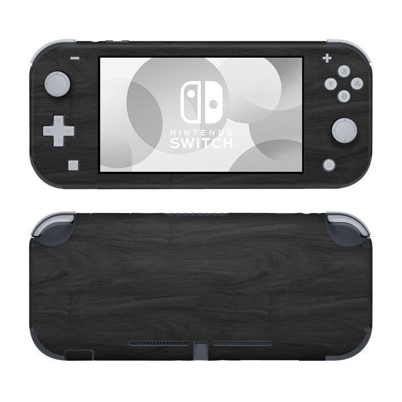 DecalGirl NSL-BLACKWOOD Nintendo Switch Lite Skin - Black Woodgrain