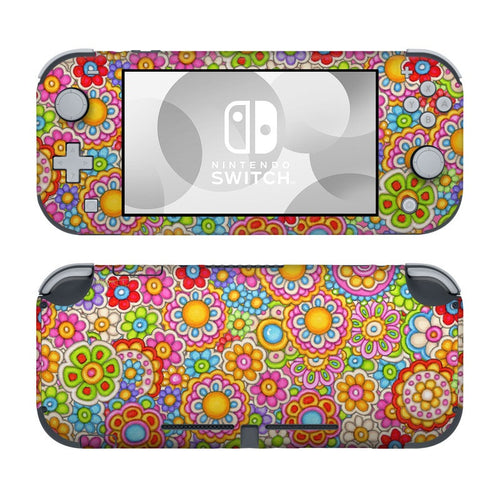 DecalGirl NSL-BRDITZ Nintendo Switch Lite Skin - Bright Ditzy