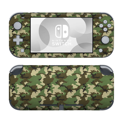 DecalGirl NSL-WCAMO Nintendo Switch Lite Skin - Woodland Camo