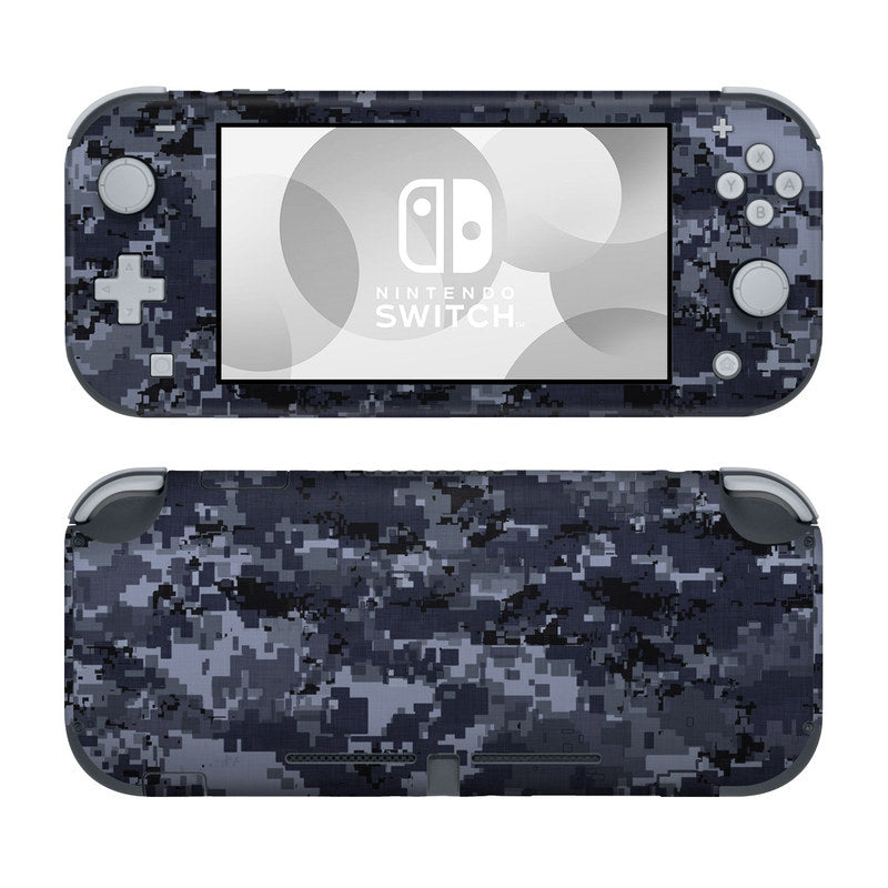 DecalGirl NSL-DIGINCAMO Nintendo Switch Lite Skin - Digital Navy Camo