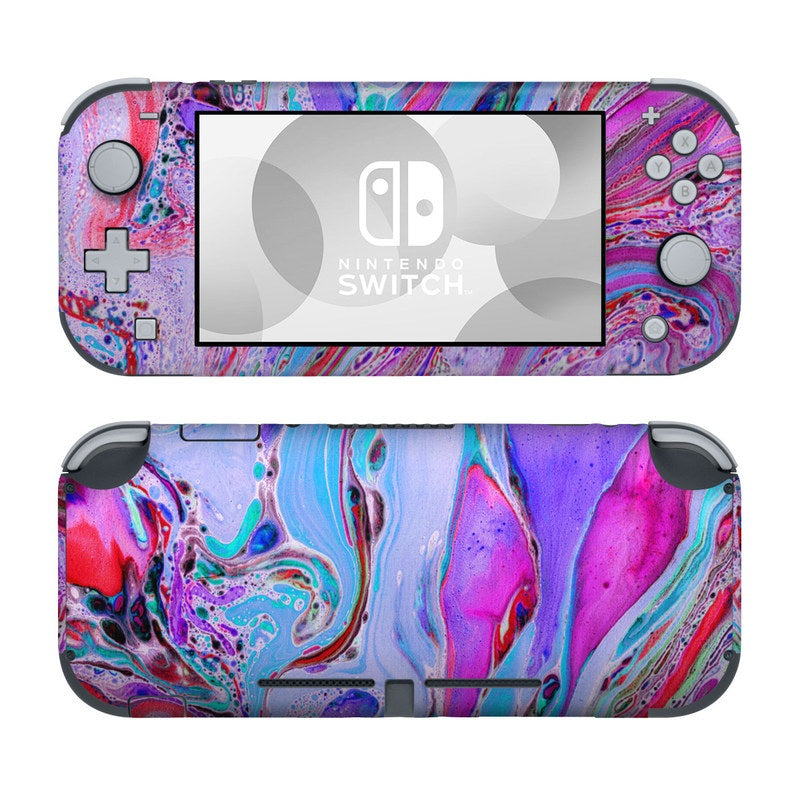 DecalGirl NSL-MARBLEDLUSTRE Nintendo Switch Lite Skin - Marbled Lustre