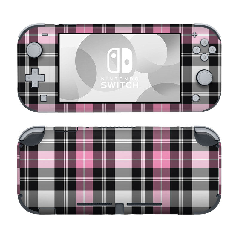 DecalGirl NSL-PLAID-PNK Nintendo Switch Lite Skin - Pink Plaid