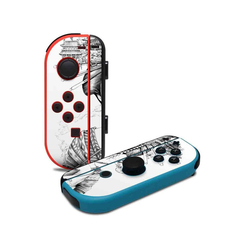 DecalGirl NJC-GEISHASKETCH Nintendo Joy-Con Controller Skin - Geisha Sketch