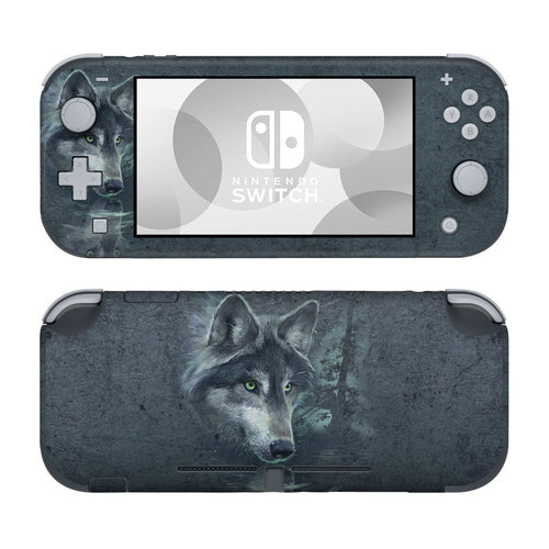 DecalGirl NSL-WOLFREF Nintendo Switch Lite Skin - Wolf Reflection