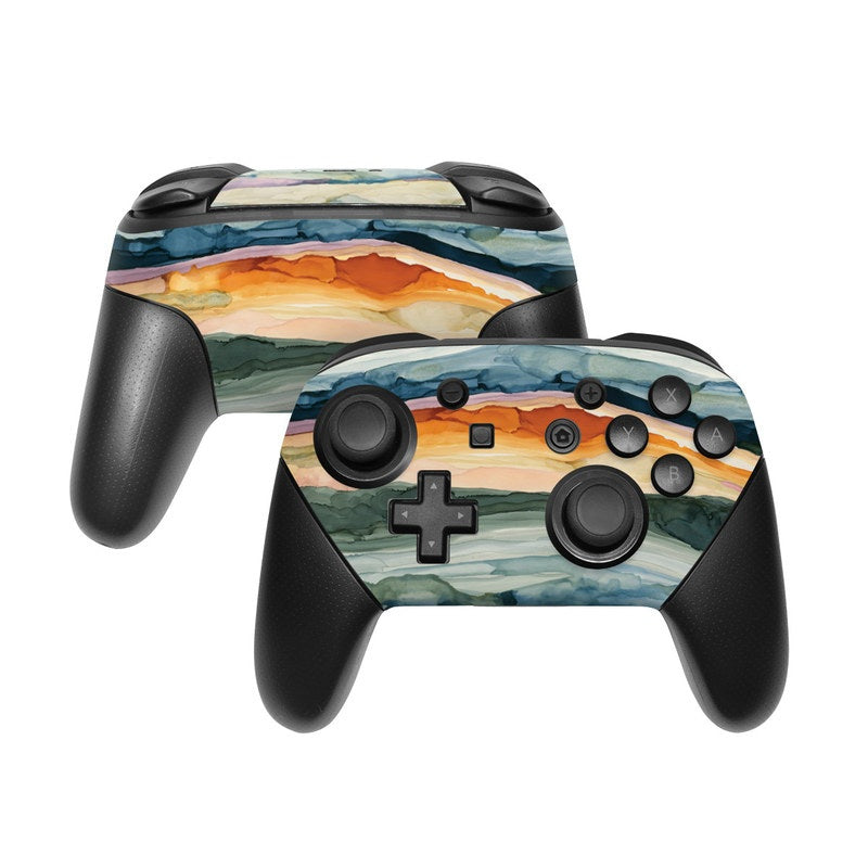 DecalGirl NSWP-LAYERED Nintendo Switch Pro Controller Skin - Layered Earth
