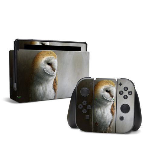 DecalGirl NSW-BARNOWL Nintendo Switch Skin - Barn Owl