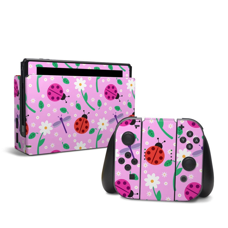 DecalGirl NSW-LLAND Nintendo Switch Skin - Ladybug Land