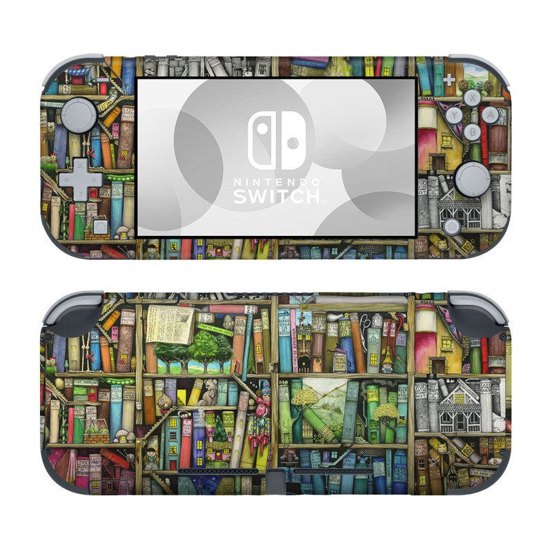 DecalGirl NSL-BOOKSHELF Nintendo Switch Lite Skin - Bookshelf