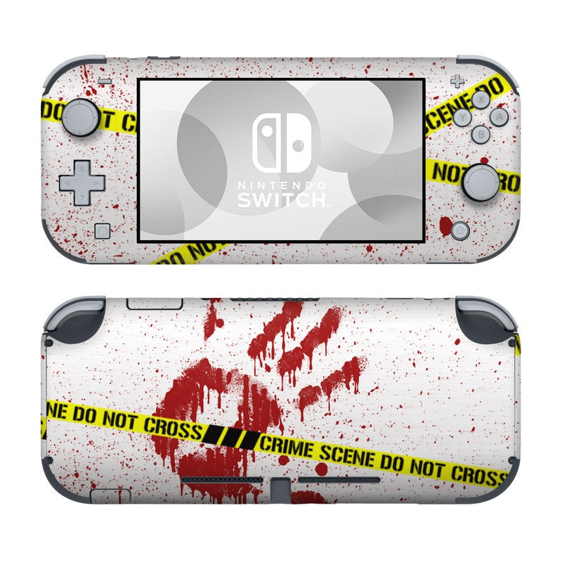 DecalGirl NSL-CRIME-REV Nintendo Switch Lite Skin - Crime Scene Revisited