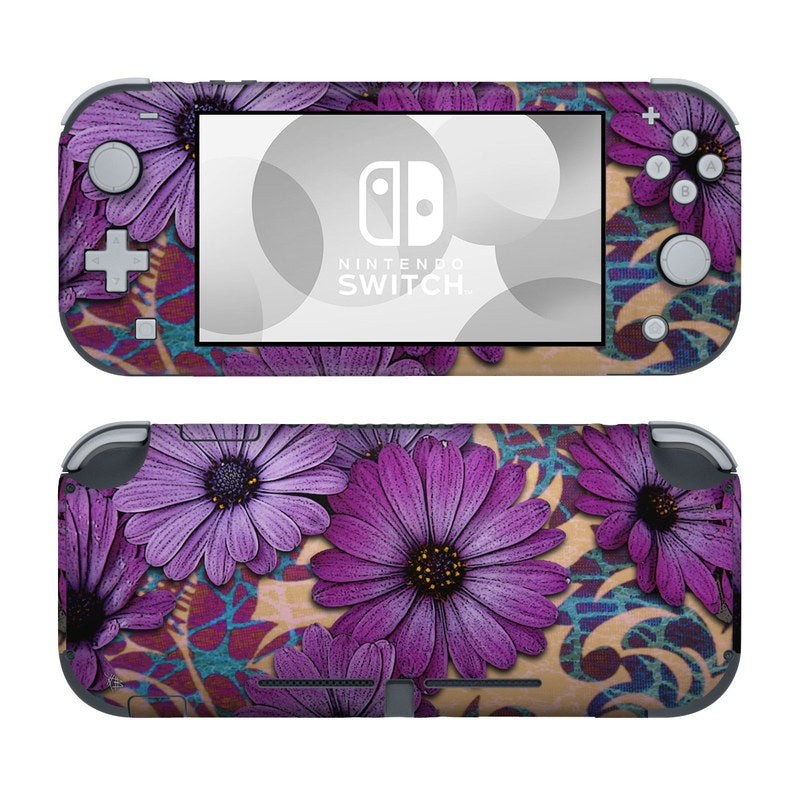 DecalGirl NSL-DAISDAM Nintendo Switch Lite Skin - Daisy Damask