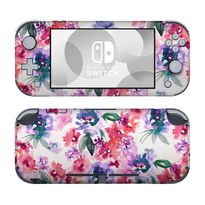 DecalGirl NSL-BLURREDFLOWERS Nintendo Switch Lite Skin - Blurred Flowers