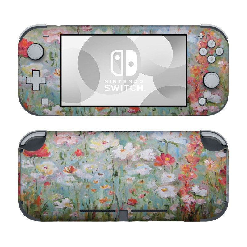 DecalGirl NSL-FLWRBLMS Nintendo Switch Lite Skin - Flower Blooms