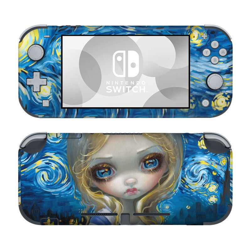 DecalGirl NSL-ALICEVG Nintendo Switch Lite Skin - Alice in a Van Gogh