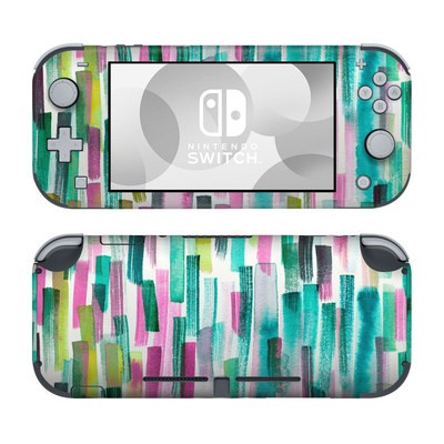 DecalGirl NSL-CLRBRUSH Nintendo Switch Lite Skin - Colorful Brushstrokes