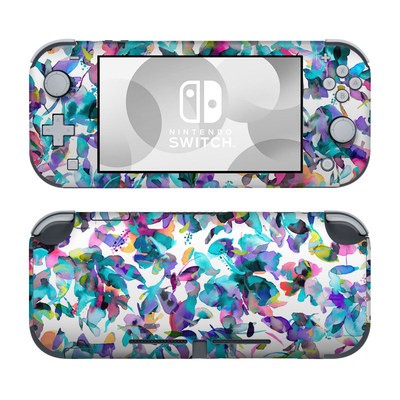 DecalGirl NSL-AQUFLWR Nintendo Switch Lite Skin - Aquatic Flowers