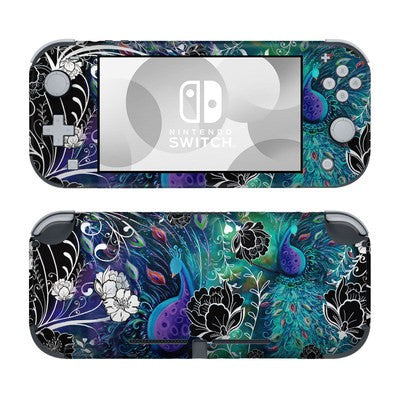 DecalGirl NSL-PCGARDEN Nintendo Switch Lite Skin - Peacock Garden