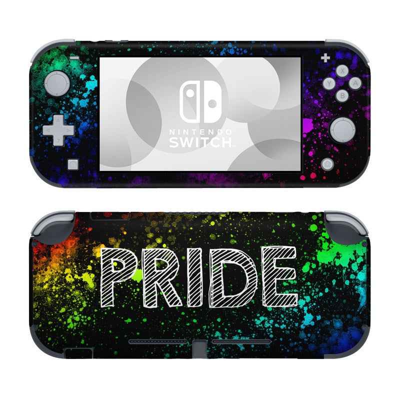 DecalGirl NSL-PRIDESPLASH Nintendo Switch Lite Skin - Pride Splash