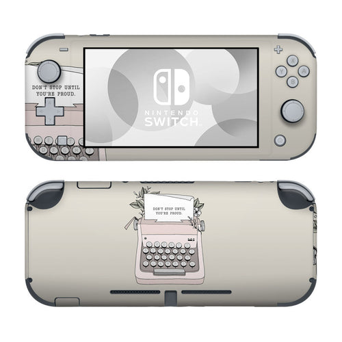 DecalGirl NSL-DONTSTOP Nintendo Switch Lite Skin - Dont Stop