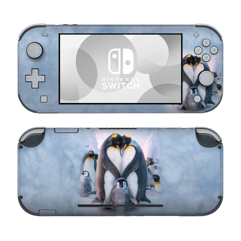 DecalGirl NSL-PENGUINHEART Nintendo Switch Lite Skin - Penguin Heart