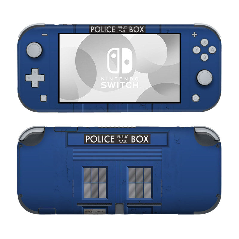 DecalGirl NSL-POLICEBOX Nintendo Switch Lite Skin - Police Box