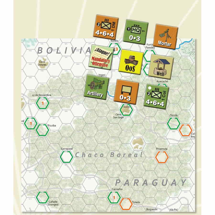 Decision Games -  Strategy And Tactics: World At War 86: The Chaco War 1932-1935
